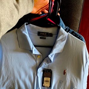 AUTHENTIC Polo shirts along with one Polo Jacket